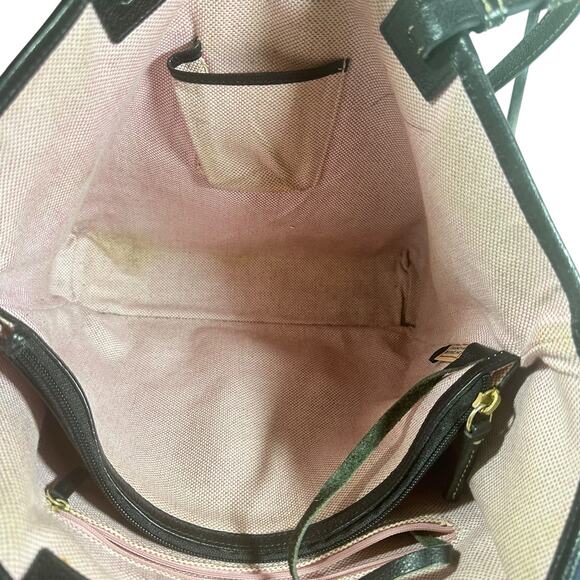 Dooney & Bourke Women's Leather Tote Bag - Black Spacious Shoulder Handbag - Picture 12 of 12